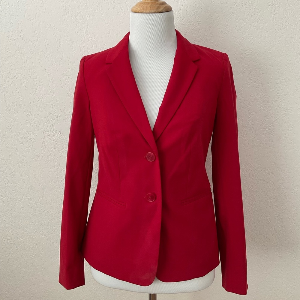 The Limited Collection Red Blazer - 00 Petite